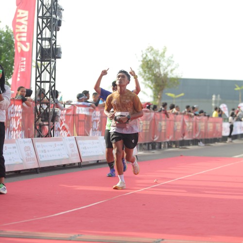 Race photo from KEDIRI HALF MARATHON 2026