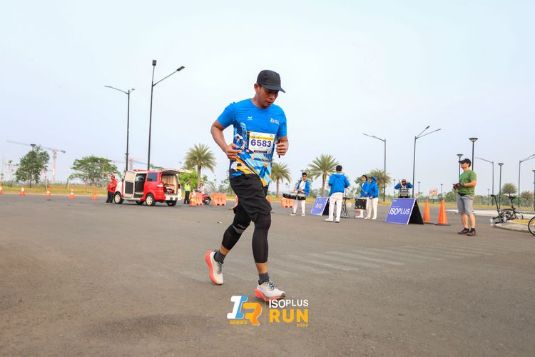 Race photo from ISOPlus Run 2024 Jakarta
