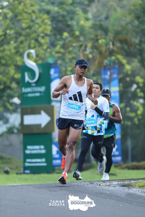 Race photo from Taman Budaya x BOGORUN 2025