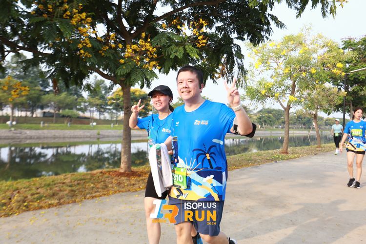 Race photo from ISOPlus Run 2024 Jakarta