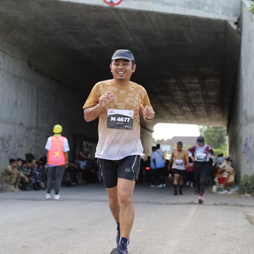 Race photo from KEDIRI HALF MARATHON 2026