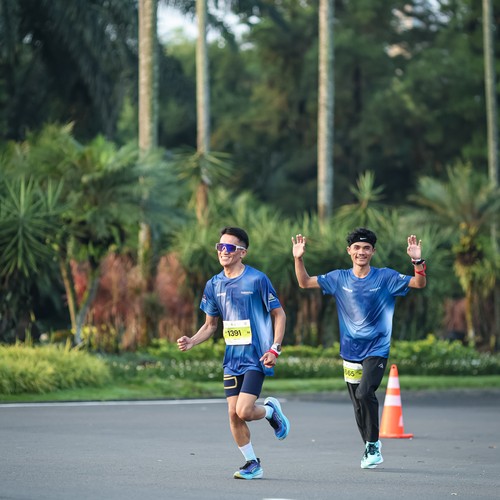 Race photo from BOGORUN 2026