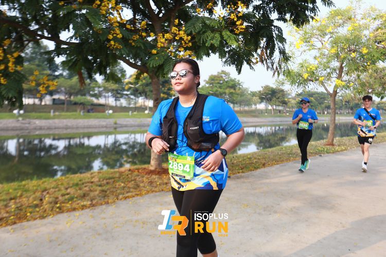 Race photo from ISOPlus Run 2024 Jakarta