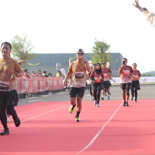 Race photo from KEDIRI HALF MARATHON 2026