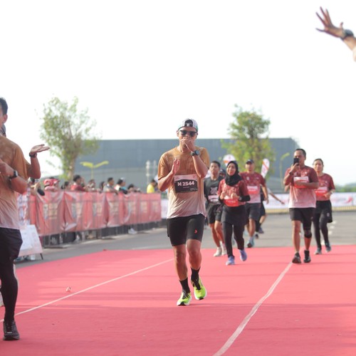 Race photo from KEDIRI HALF MARATHON 2026