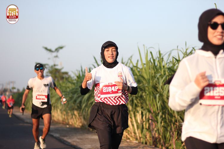 Race photo from Kediri Half Marathon 2024