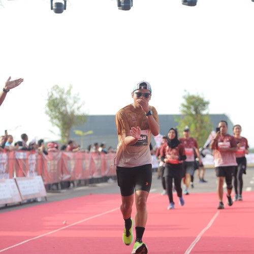 Race photo from KEDIRI HALF MARATHON 2026