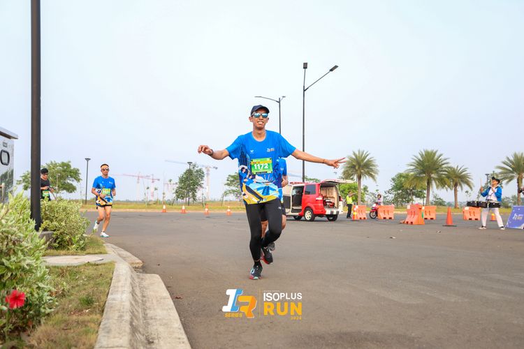 Race photo from ISOPlus Run 2024 Jakarta