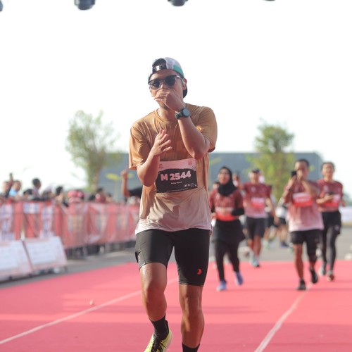 Race photo from KEDIRI HALF MARATHON 2026