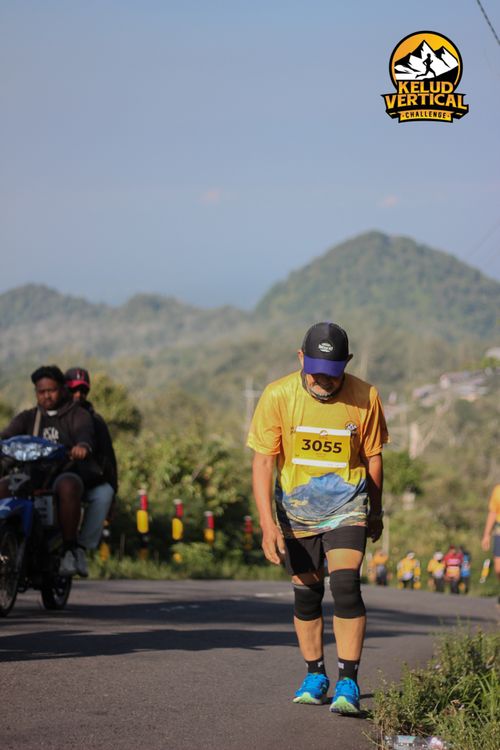 Race photo from Kelud Vertical Challenge 2024