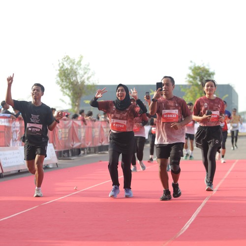 Race photo from KEDIRI HALF MARATHON 2026