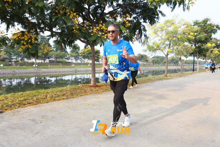 Race photo from ISOPlus Run 2024 Jakarta