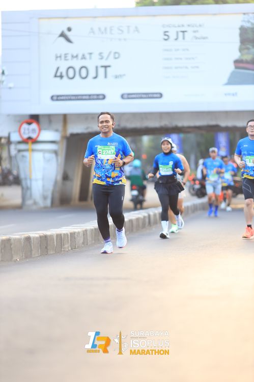 Race photo from SURABAYA ISOPLUS MARATHON 2025