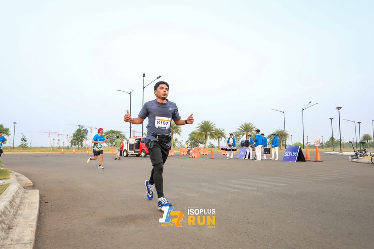 Race photo from ISOPlus Run 2024 Jakarta