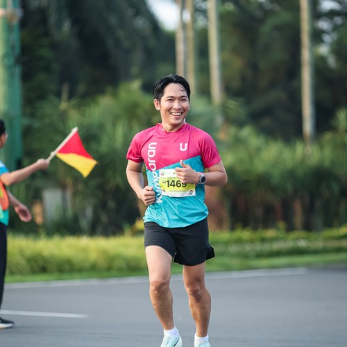 Race photo from BOGORUN 2026