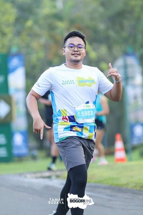 Race photo from Taman Budaya x BOGORUN 2025
