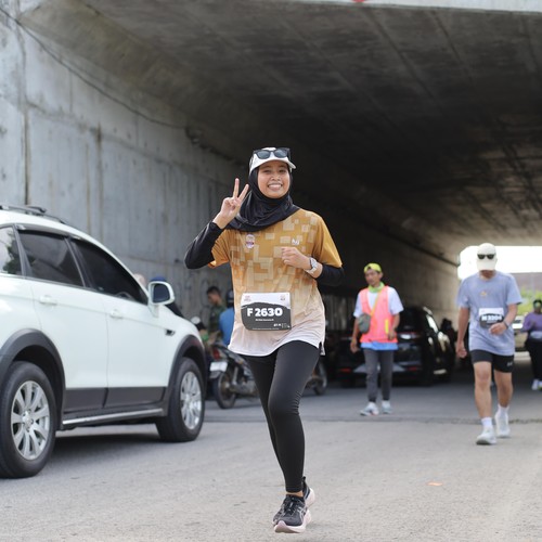 Race photo from KEDIRI HALF MARATHON 2026