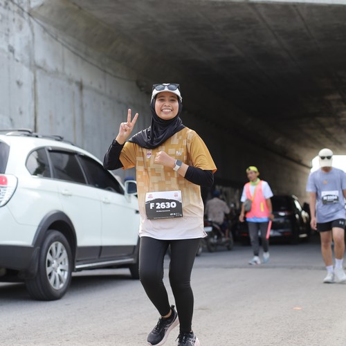 Race photo from KEDIRI HALF MARATHON 2026