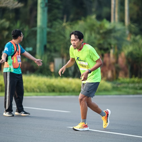 Race photo from BOGORUN 2026