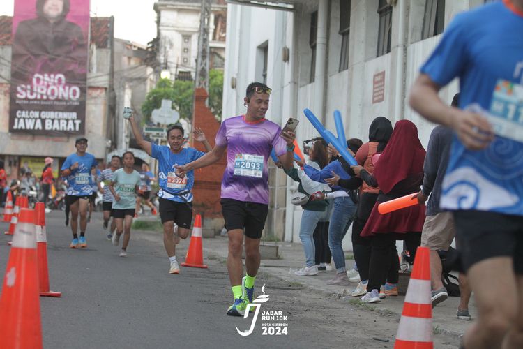 Race photo from Jabar Run 10K 2024
