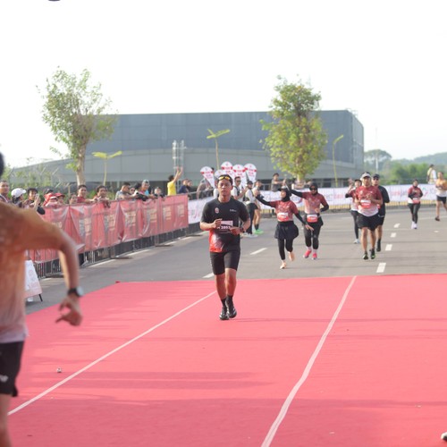 Race photo from KEDIRI HALF MARATHON 2026