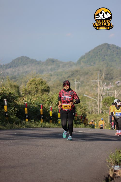 Race photo from Kelud Vertical Challenge 2024