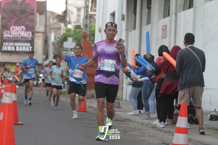 Race photo from Jabar Run 10K 2024