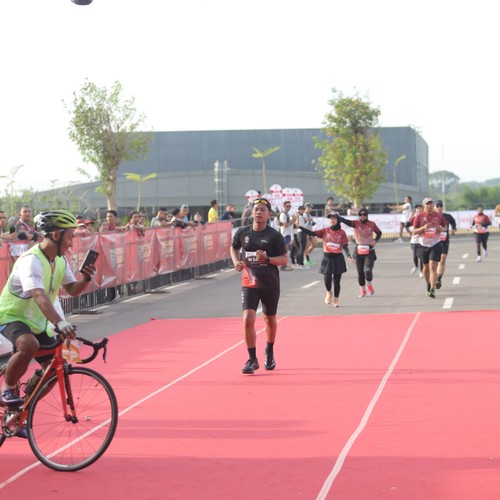 Race photo from KEDIRI HALF MARATHON 2026