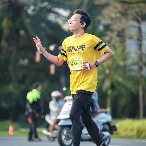 Race photo from BOGORUN 2026