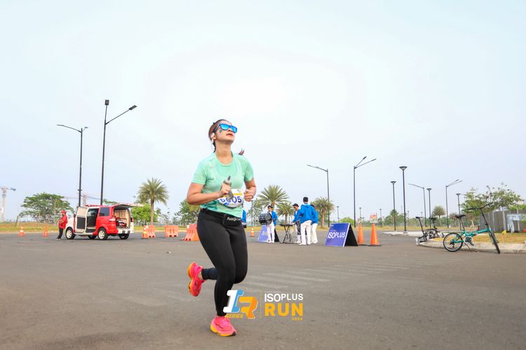 Race photo from ISOPlus Run 2024 Jakarta