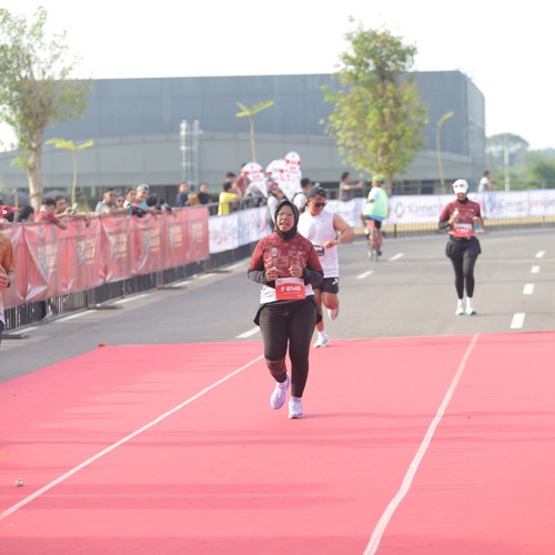 Race photo from KEDIRI HALF MARATHON 2026