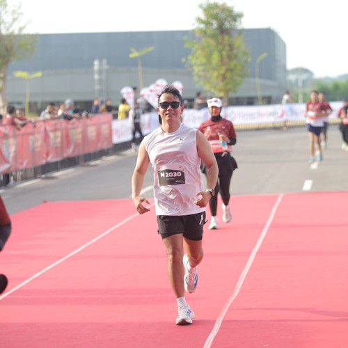 Race photo from KEDIRI HALF MARATHON 2026