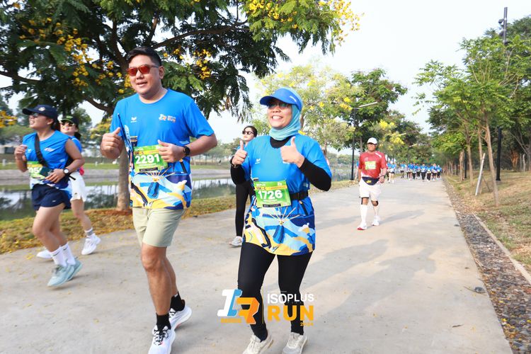 Race photo from ISOPlus Run 2024 Jakarta
