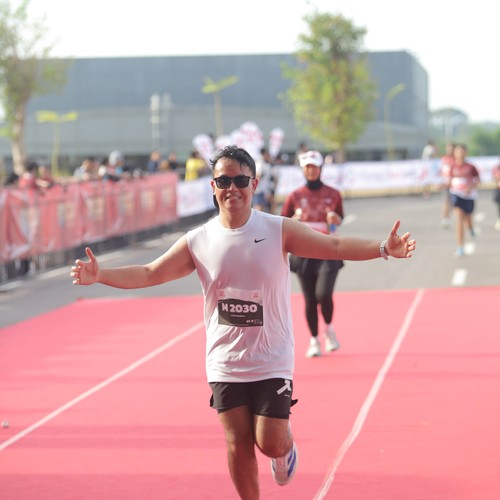 Race photo from KEDIRI HALF MARATHON 2026
