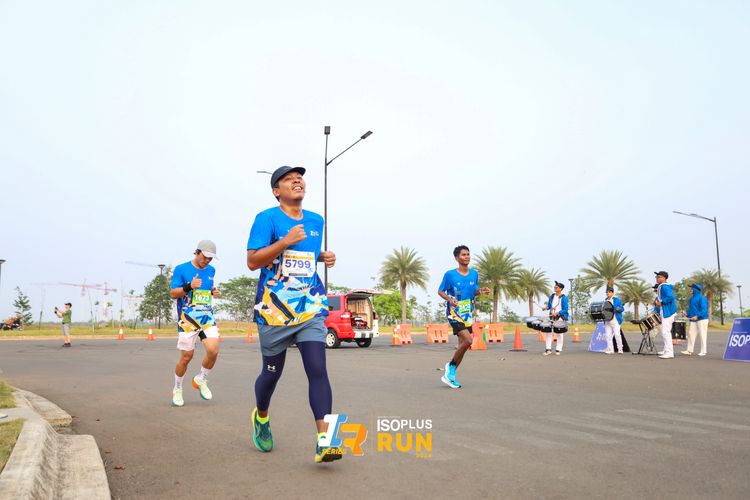 Race photo from ISOPlus Run 2024 Jakarta