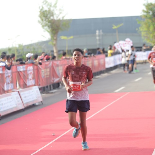 Race photo from KEDIRI HALF MARATHON 2026