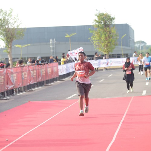 Race photo from KEDIRI HALF MARATHON 2026