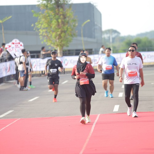 Race photo from KEDIRI HALF MARATHON 2026