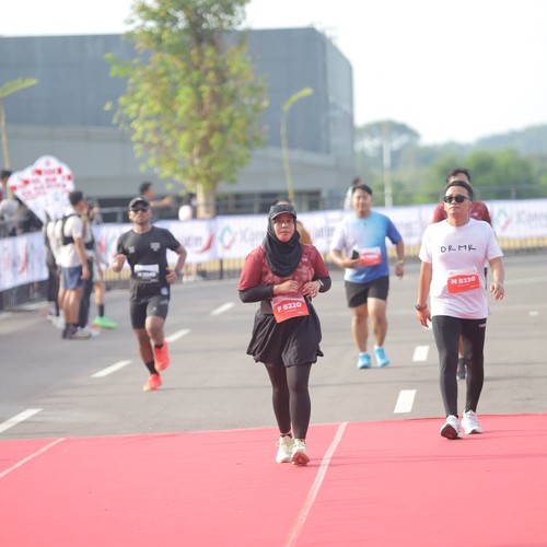 Race photo from KEDIRI HALF MARATHON 2026