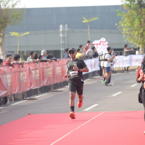 Race photo from KEDIRI HALF MARATHON 2026