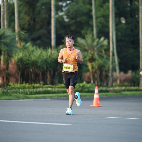 Race photo from BOGORUN 2026