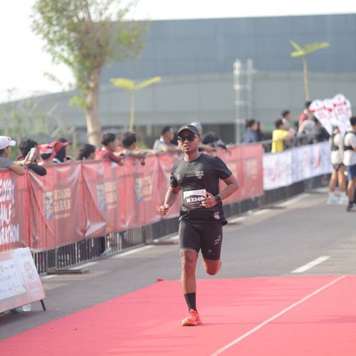 Race photo from KEDIRI HALF MARATHON 2026
