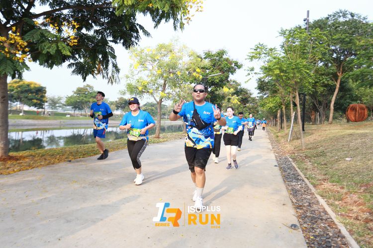 Race photo from ISOPlus Run 2024 Jakarta