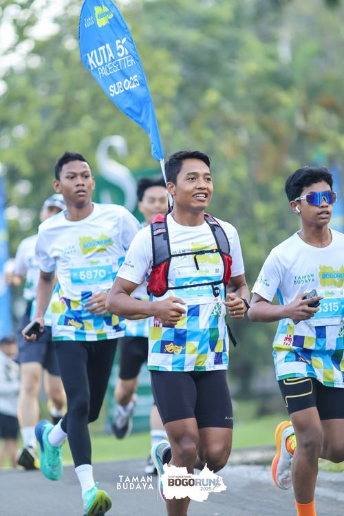Race photo from Taman Budaya x BOGORUN 2025