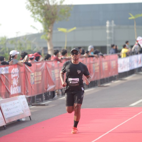 Race photo from KEDIRI HALF MARATHON 2026