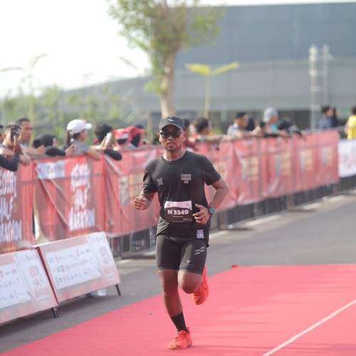 Race photo from KEDIRI HALF MARATHON 2026