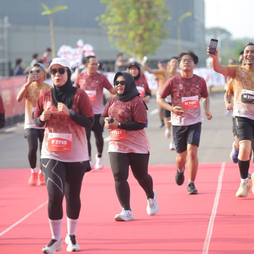 Race photo from KEDIRI HALF MARATHON 2026