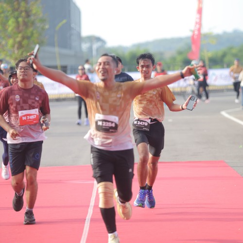 Race photo from KEDIRI HALF MARATHON 2026