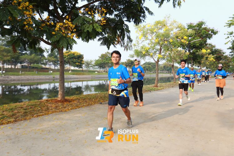 Race photo from ISOPlus Run 2024 Jakarta