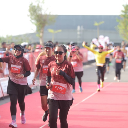 Race photo from KEDIRI HALF MARATHON 2026